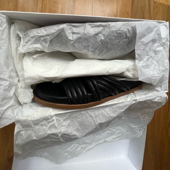 Emme Parsons black Evvie slide SIZE 37 - Picture 7 of 8